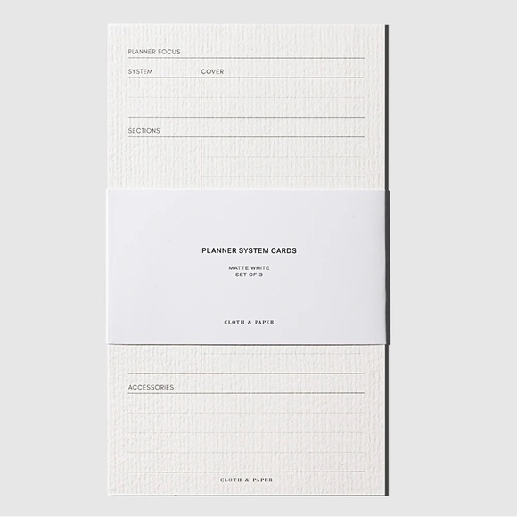 Cloth & Paper Other - Cloth & Paper journaling card set